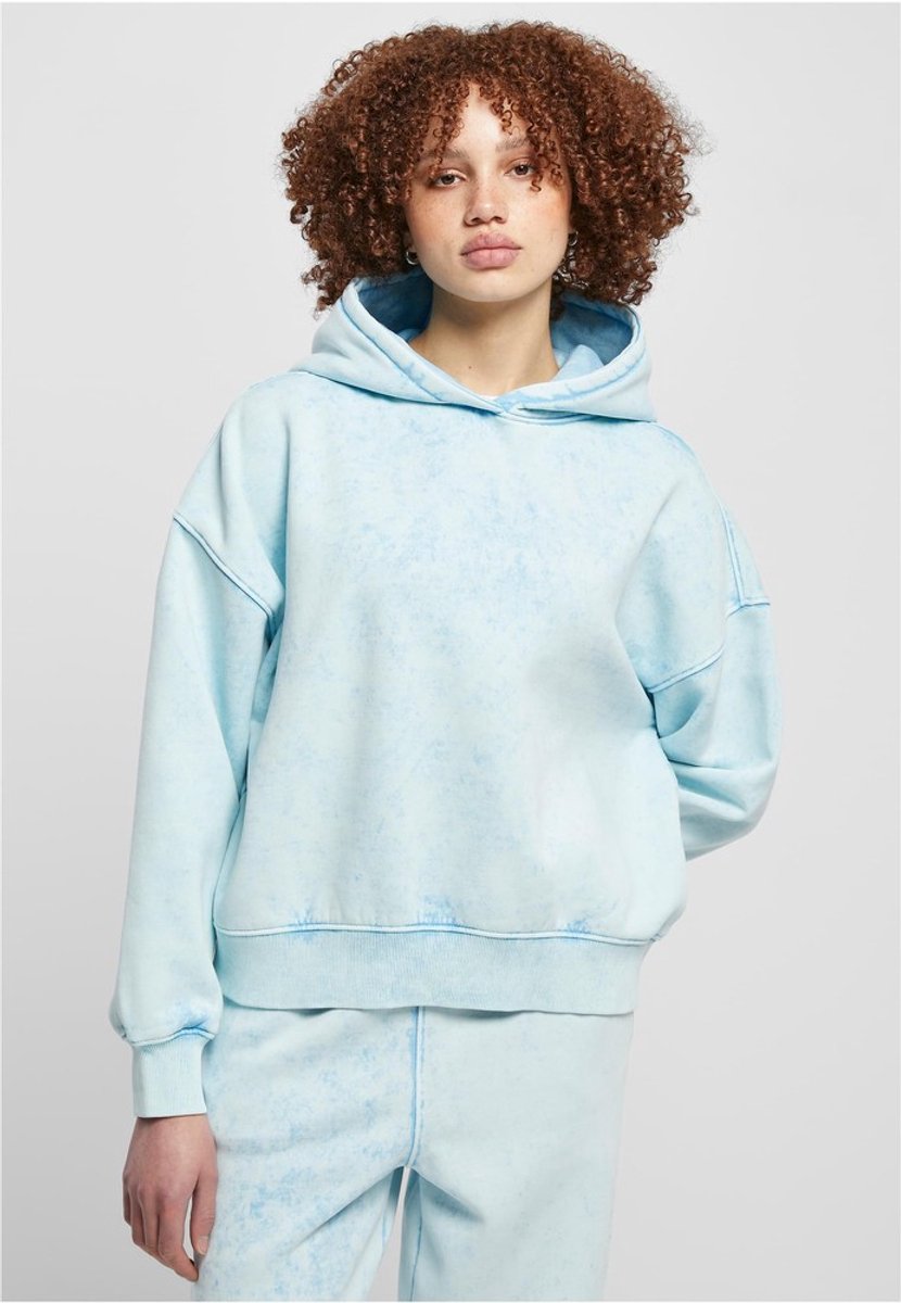 Urban Classics Oversized Towel Washed Hoodie/trui 5XL Blauw