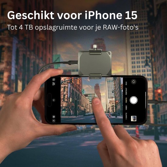 CLVP® Harde Schijf Extern - Draagbare - 1TB Opslag - Zwart van Merkloos — afbeelding 3