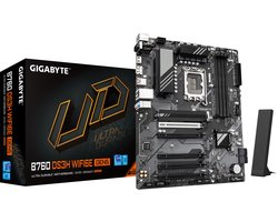 GIGABYTE B760 DS3H WIFI6E GEN5 | Intel B760 Express | LGA 1700 | ATX | DDR5 | PCIe 5.0 | WiFi 6E | 2.5GbE LAN | Moederbord
