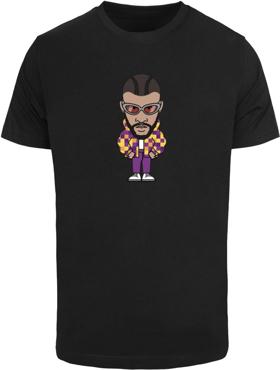 Mister Tee Grow Up To Stand Out Sketch T-shirt Zwart