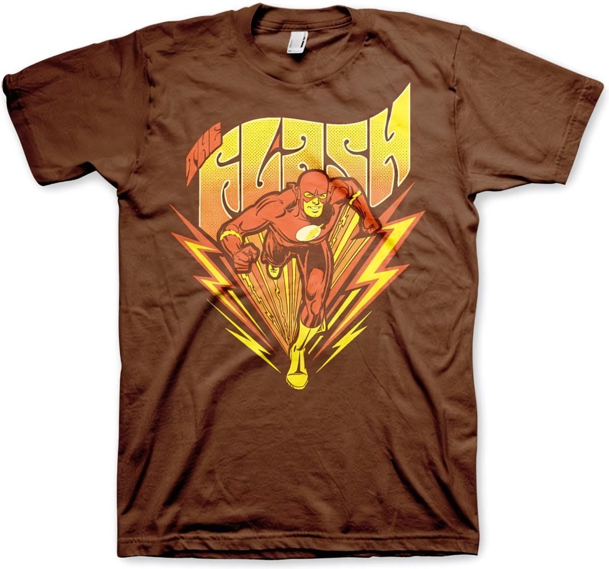 The Flash Classic T-Shirt Brown-L