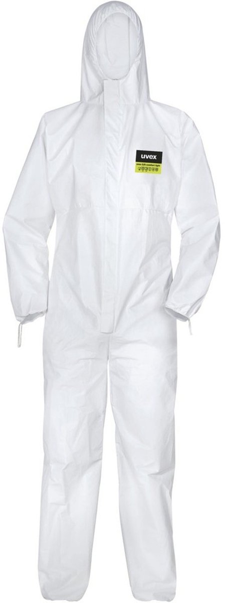 Uvex Overall 5/6 Comfort Light 7662 Wit