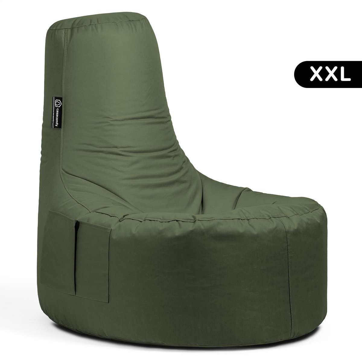 Casacomfy – Gamer XXL – Zitzak – Olijf Groen – Volwassenen – Waterbestendig