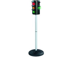 BIG - Verkeerslichten - 71 cm hoog - Automatische lichten - Buitenspeelgoedverkeersset