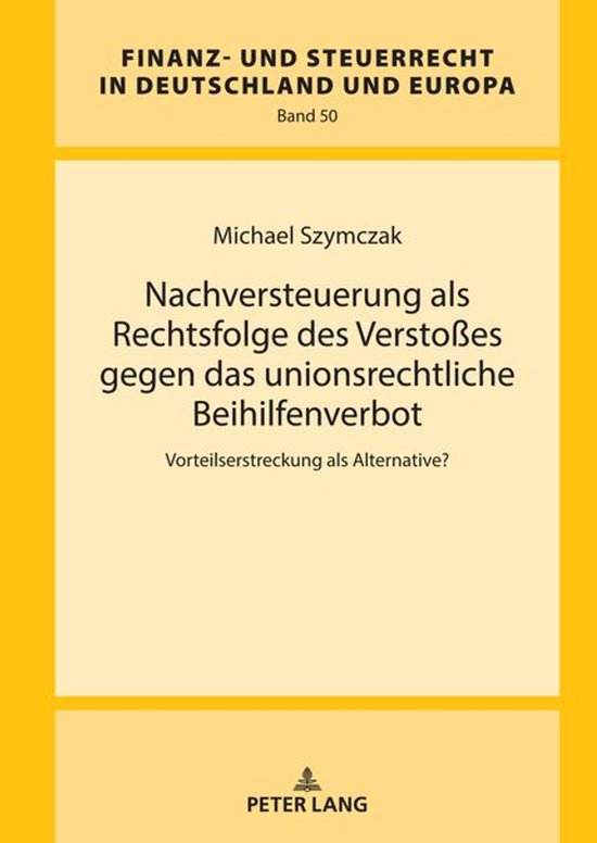 Finanz- und Steuerrecht in Deutschland und Europa 50 - Nachv ... - cover