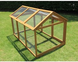 Pets Imperial - Savoy Run 1.4 meter - Savoy Chicken Coop - Dierenren - Kippenren 1,4 Meter – Konijnenren - Uitbreidingsren voor Kippenhok – Houten Buitenren met Sterk Gaas – Geschikt voor Kippen, Konijnen en Knaagdieren