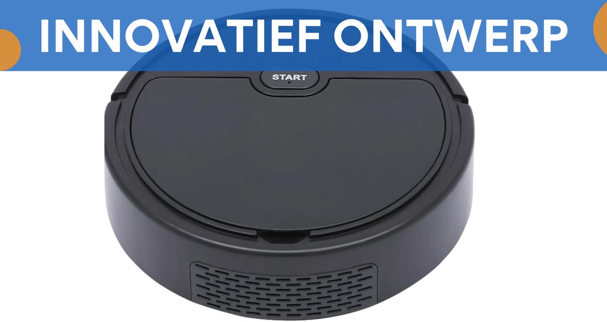 Afbeelding 3 van 3-in-1 Robotstofzuiger PRO - Met dweilfunctie - Dweilrobot - Tapijtreiniger - Vloerreiniger -500Pa Krachtige Motor - Zwart