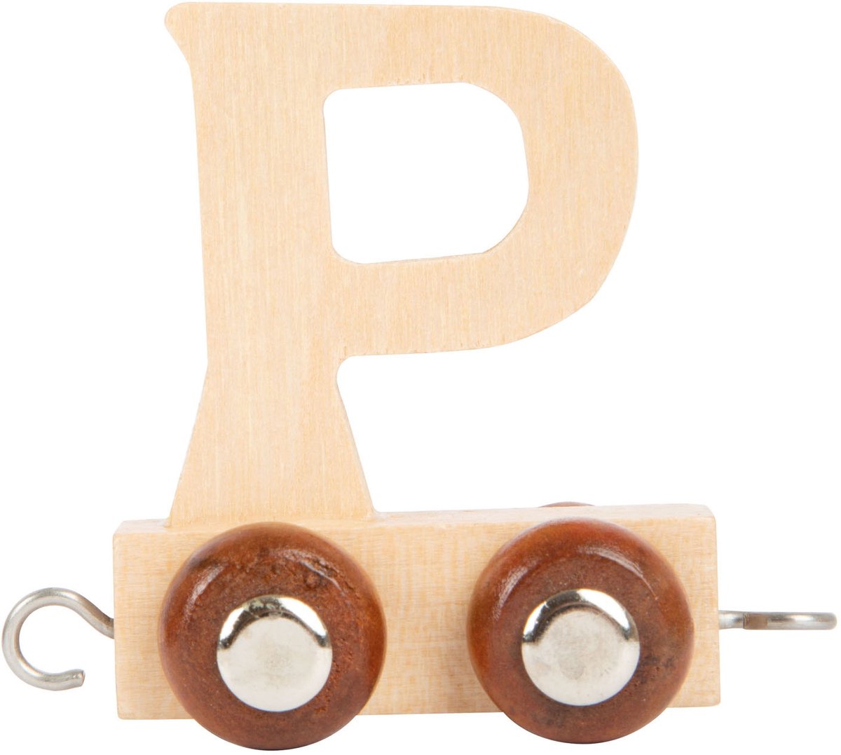 Small Foot - Houten Lettertrein - P - 12 stuks