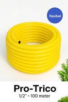 Pro-Trico Tuinslang 1/2 Inch - 100 Meter Waterslang 13 mm met Trico-inlage 10 Bar - Tricoflex Beschikbaar in 25 / 50 / 100 meter - Tuinpomp Hydrofoorpomp Besproeiing