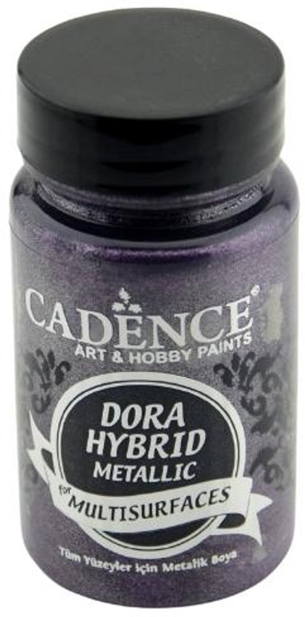 Cadence Dora Hybrid Acrylverf Metallic 90 ml Dark Orchid