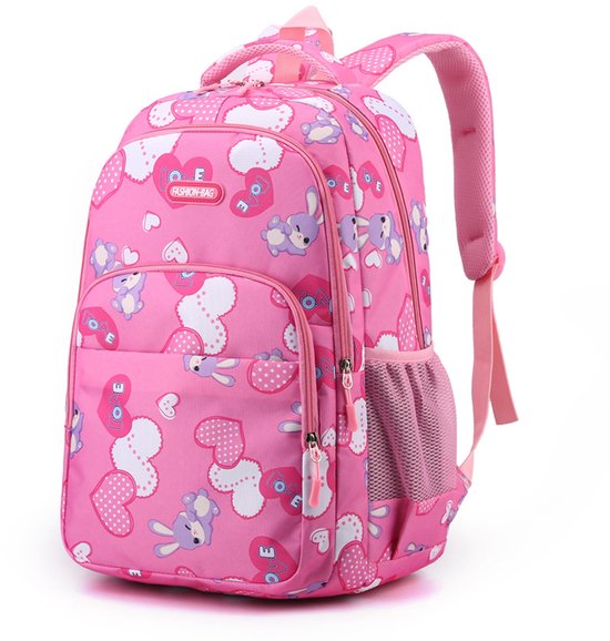 Schooltas - Rugzak - rugzak meisje - Reistas - Roze