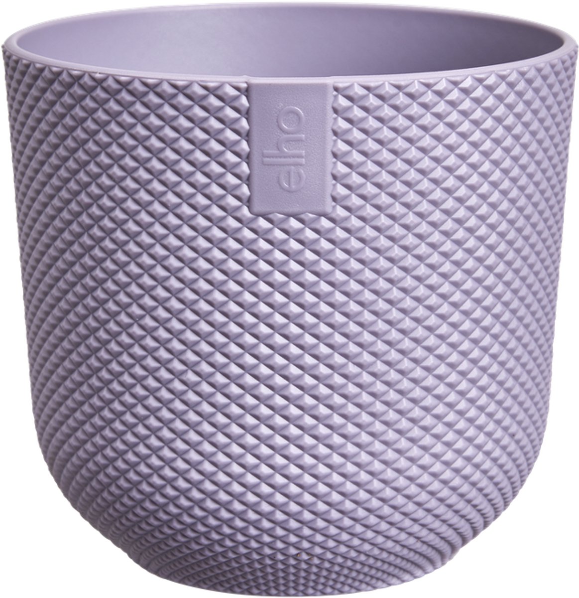 Elho Jazz Rond Mini 9cm - Kleine Bloempot voor Binnen - 100% Gerecycled Plastic - Ø 9.2 x H 8.5 cm - Lavendel lila