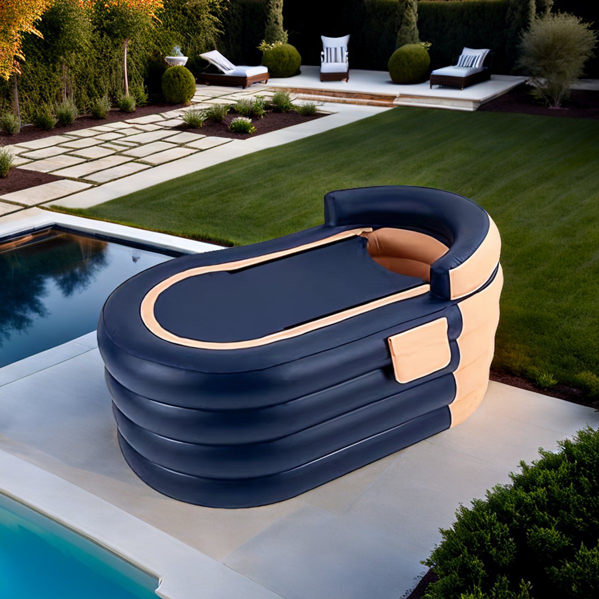 Premium Opblaasbare Badkuip XXL voor Volwassenen - - Premium - €2.250,00