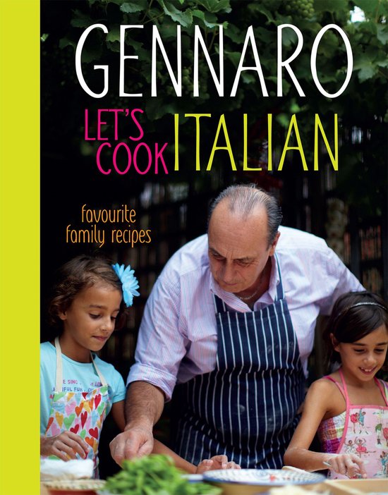 Gennaro Let's Cook Italian - cover