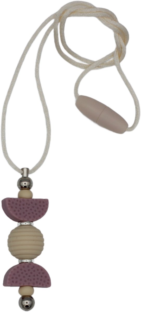 Ketting Paars Wit