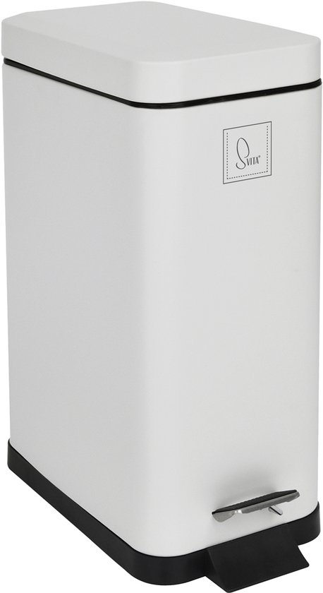 SVITA STM15 vuilnisemmer 15 l wit