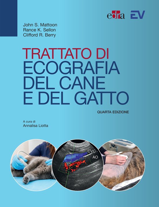 Trattato di ecografia del cane e del gatto - cover