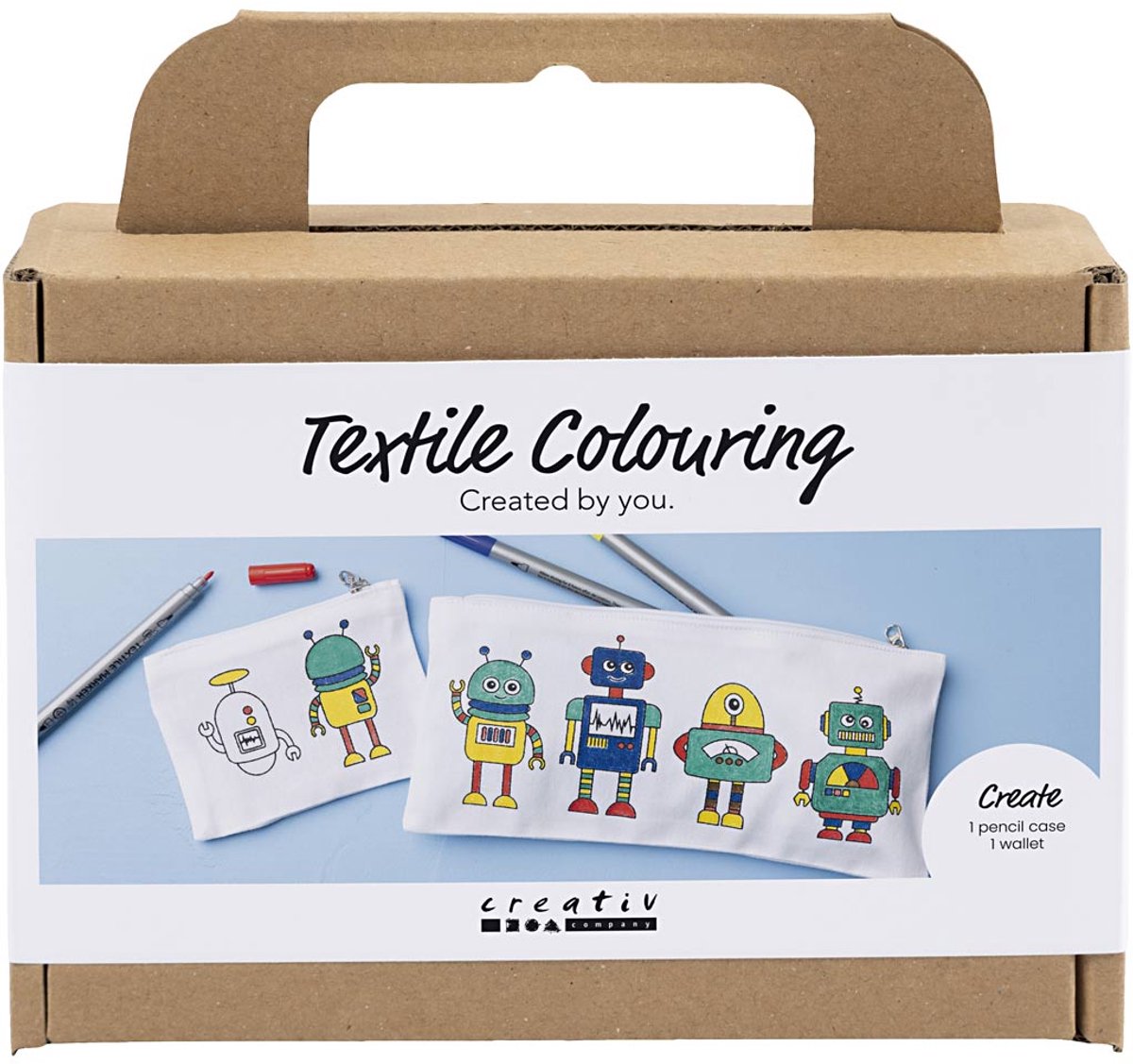 CC Mini Hobbyset Textiel Decoreren Robotten