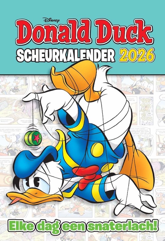 Foto: Donald duck scheurkalender 2026 elke dag een snaterlach 