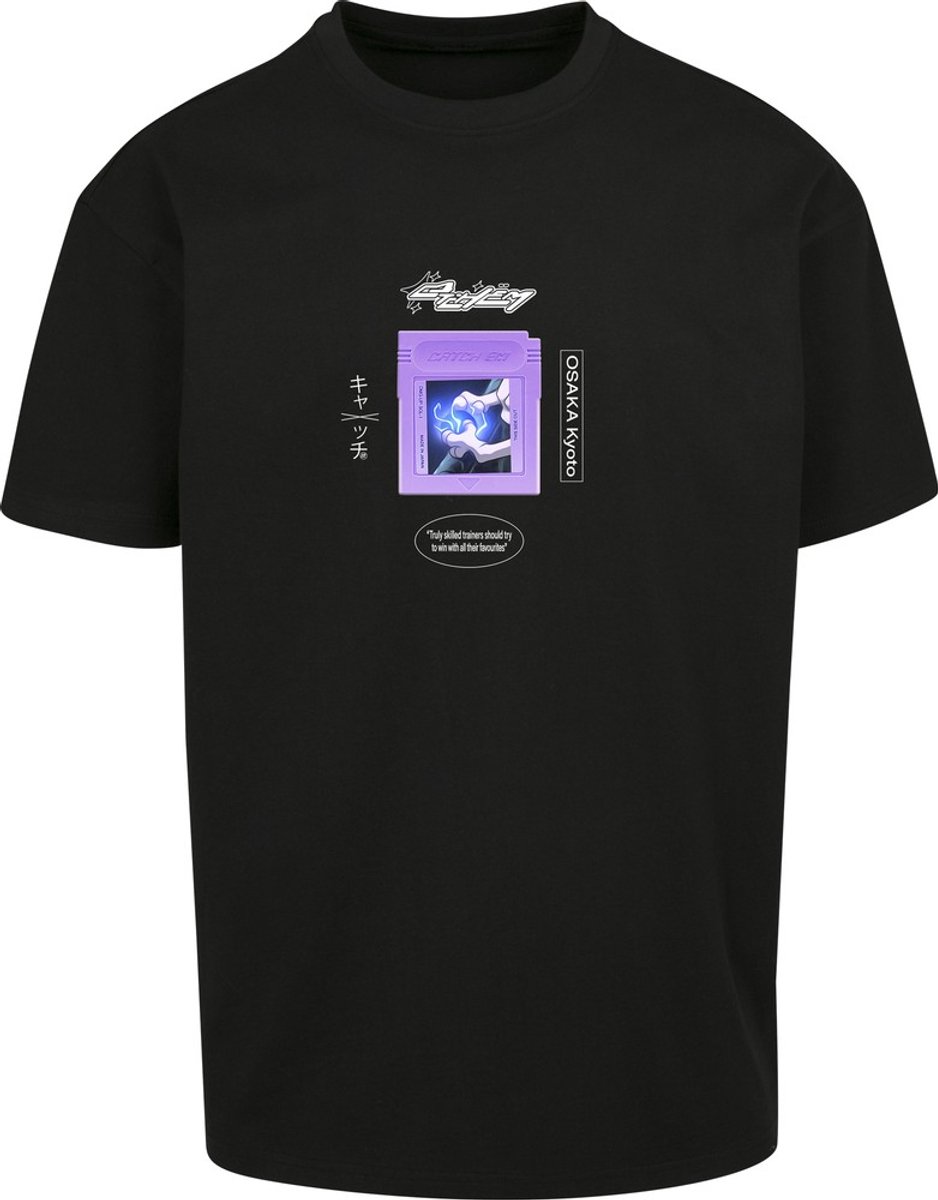 Mister Tee Catch Em Oversize Tee Heren T-shirt XS Zwart