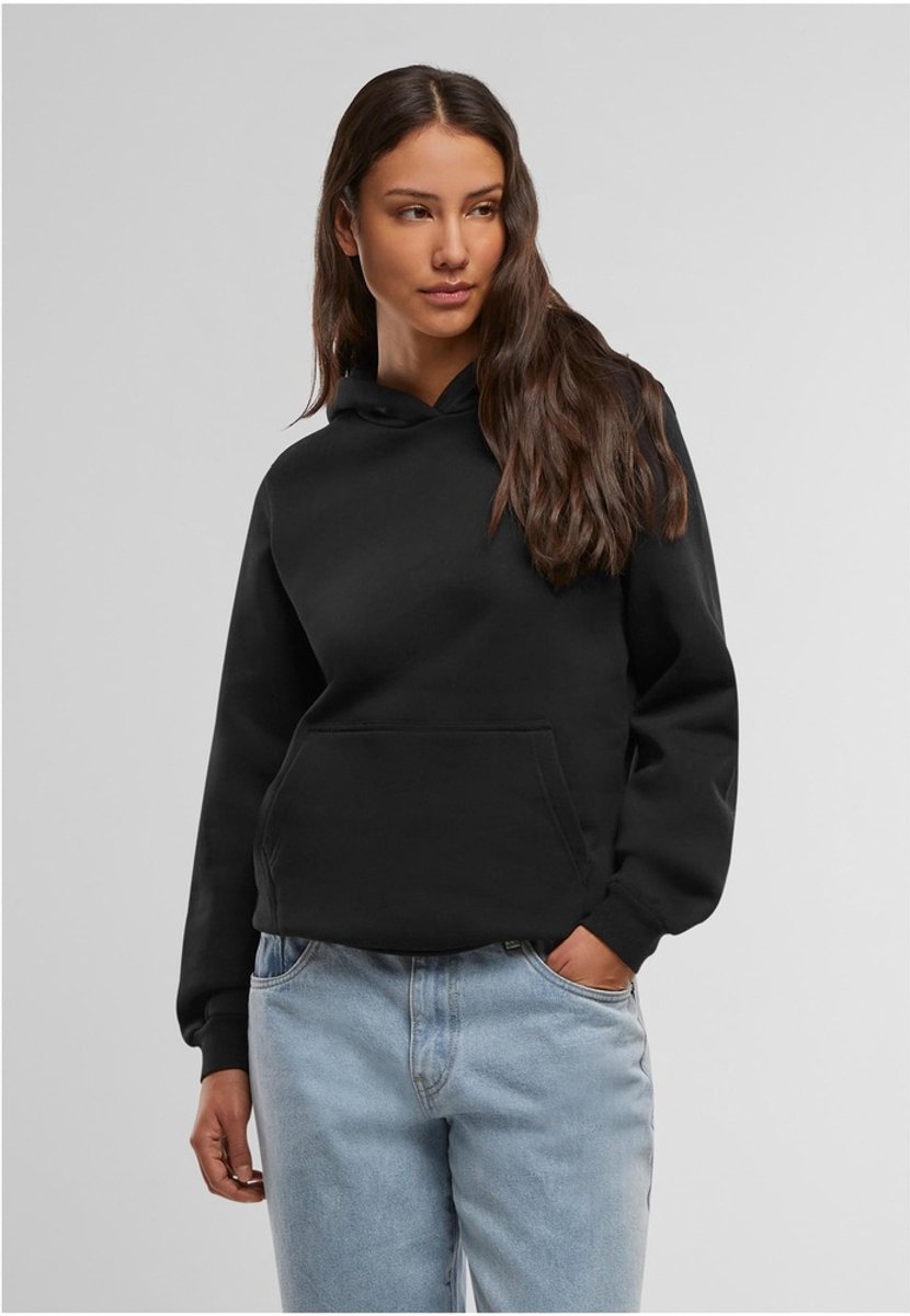 Urban Classics Loose Brushed Fleece Hoodie/trui M Zwart