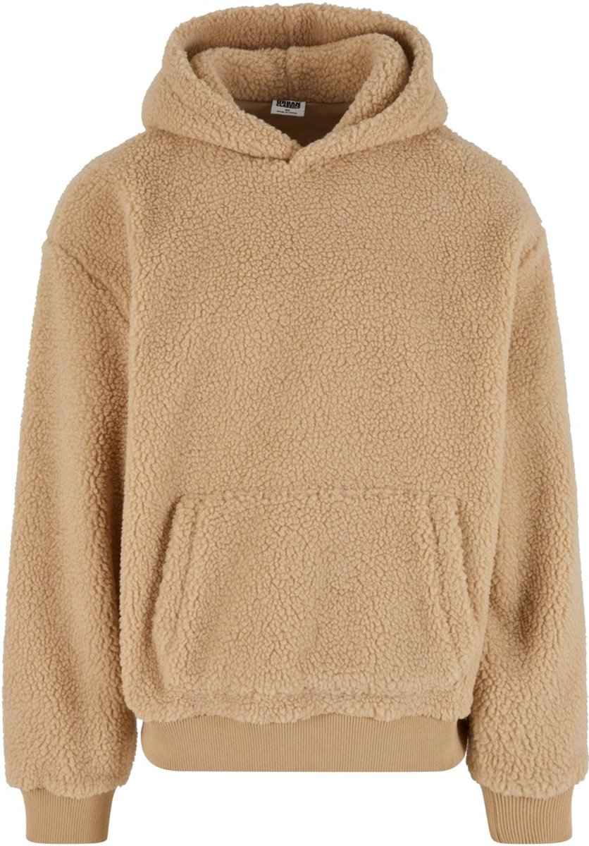 Urban Classics Oversized Teddy Hoodie/trui XL Beige