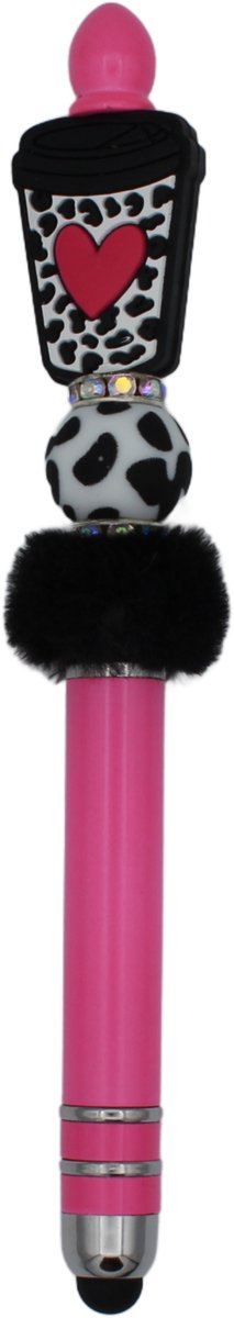 Stylus + Pen 2 in 1 - Koffie Roze