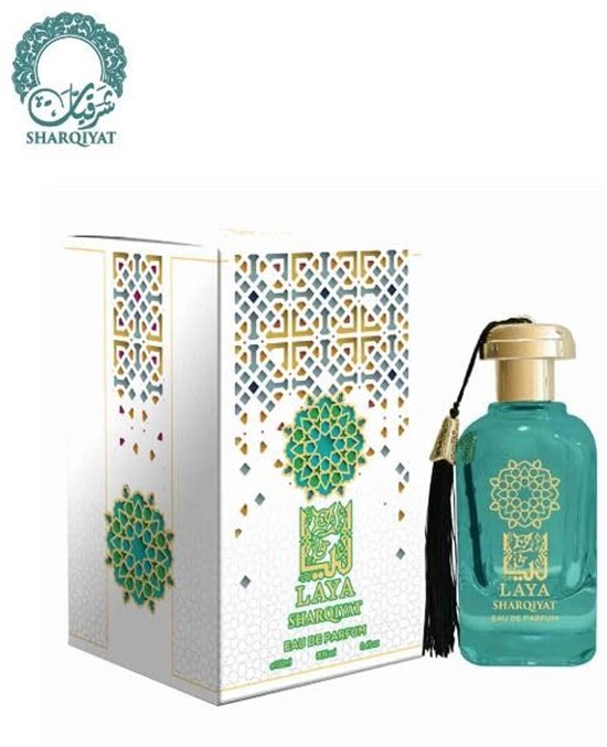 Sharqiyat Laya Eau de Parfum 100ml - Luxe oosterse geur voor dames en heren | Sensueel en warm met tonen van vanille, oudh, amber en muskus