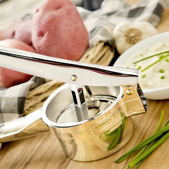 1 - Handmatige sapcentrifuge - Keuken - Multifunctioneel - Onderste gat - Zilver van Merkloos — afbeelding 5