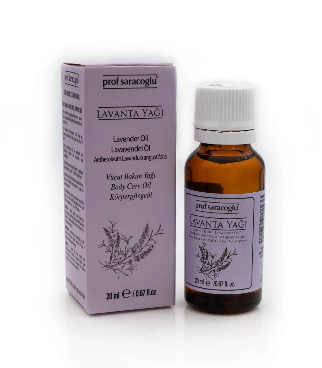 Prof Saracoglu - Lavendel Olie 20mL