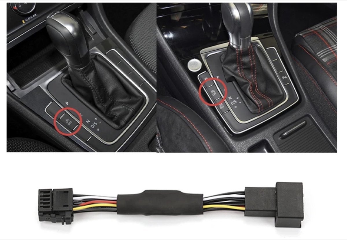 Start Stop Uitschakelen Deactiveren Onderbreker Onderbreken Volkswagen Golf 7 MK7 Touran T Roc Polo Passat B8 Tdi Tsi GTI DSG