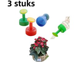 3-teiliger Flaschenverschluss-Sprinkler, Cola-Flasche, Gießkanne, Gartenwerkzeug, Gießkanne, gemischte Farbe