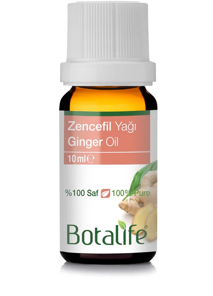 Botalife - Gemberolie - Etherische Olie - 100% Puur & Natuurlijk - Ginger Oil - Zencefil Olie - 10 ml