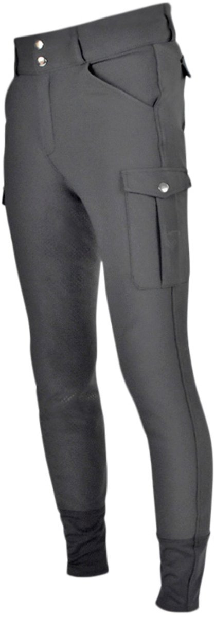 Paardrijbroek Vincere Cargo Full Grip - Grey - 44 - Heren