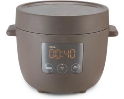 SCH® Rijstkoker klein - Rijstkoker - Rijstkokers - Bruin - ‎23cm x 26cm x 20cm