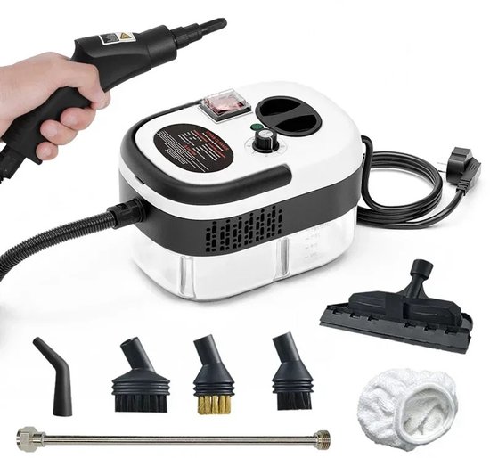 Foto: Bollit 17 in 1 stoomreiniger 2000w tapijtreiniger vlekkenreiniger handstomer stoomreinigers reinigingsmachine stoommop vloerreiniger handstoomreiniger stoomdweil vloer badkamer en tapijt reinigen