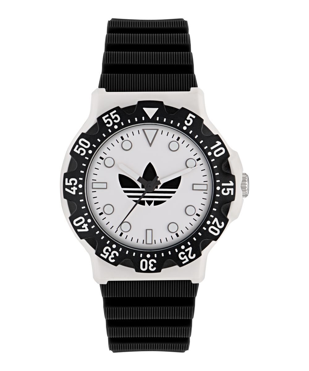 Adidas Originals Discoverer Two AOSY25516 Horloge - Siliconen - Zwart - Ø 40 mm