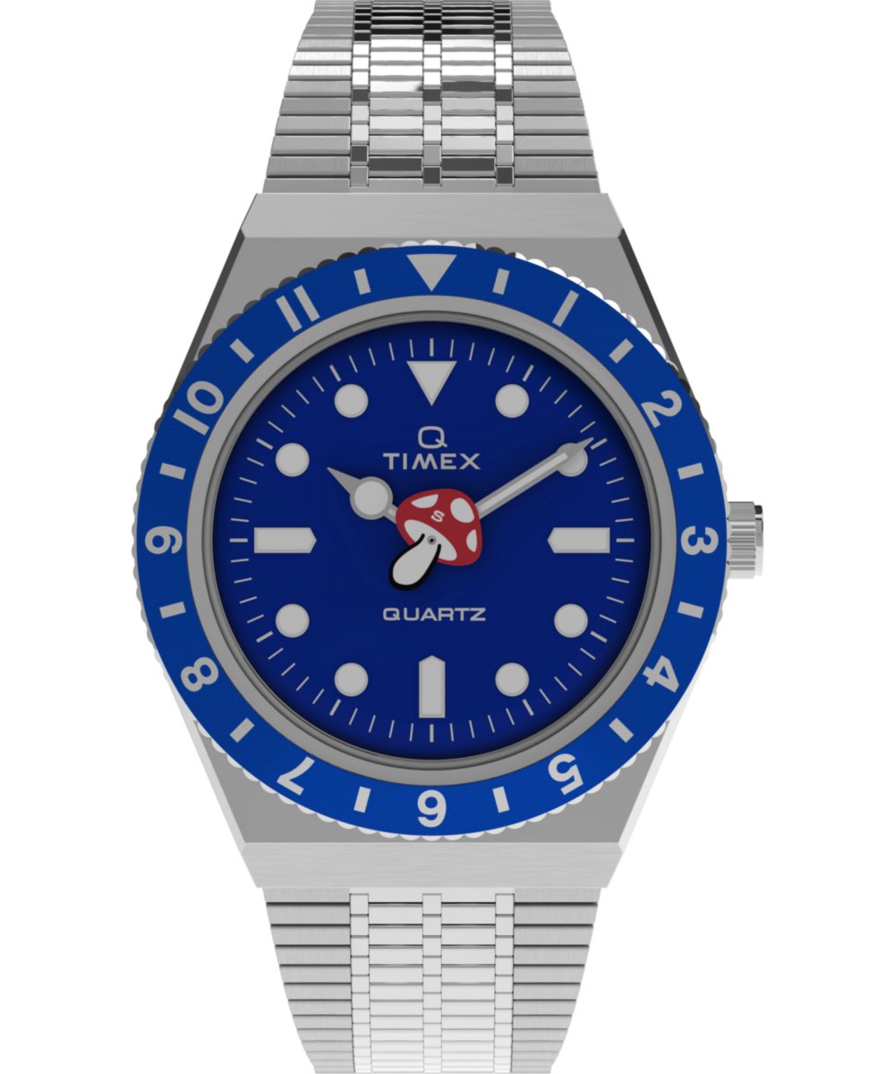 Timex seconde-seconde TW2Y48200 Horloge - Staal - Zilverkleurig - Ø 38 mm