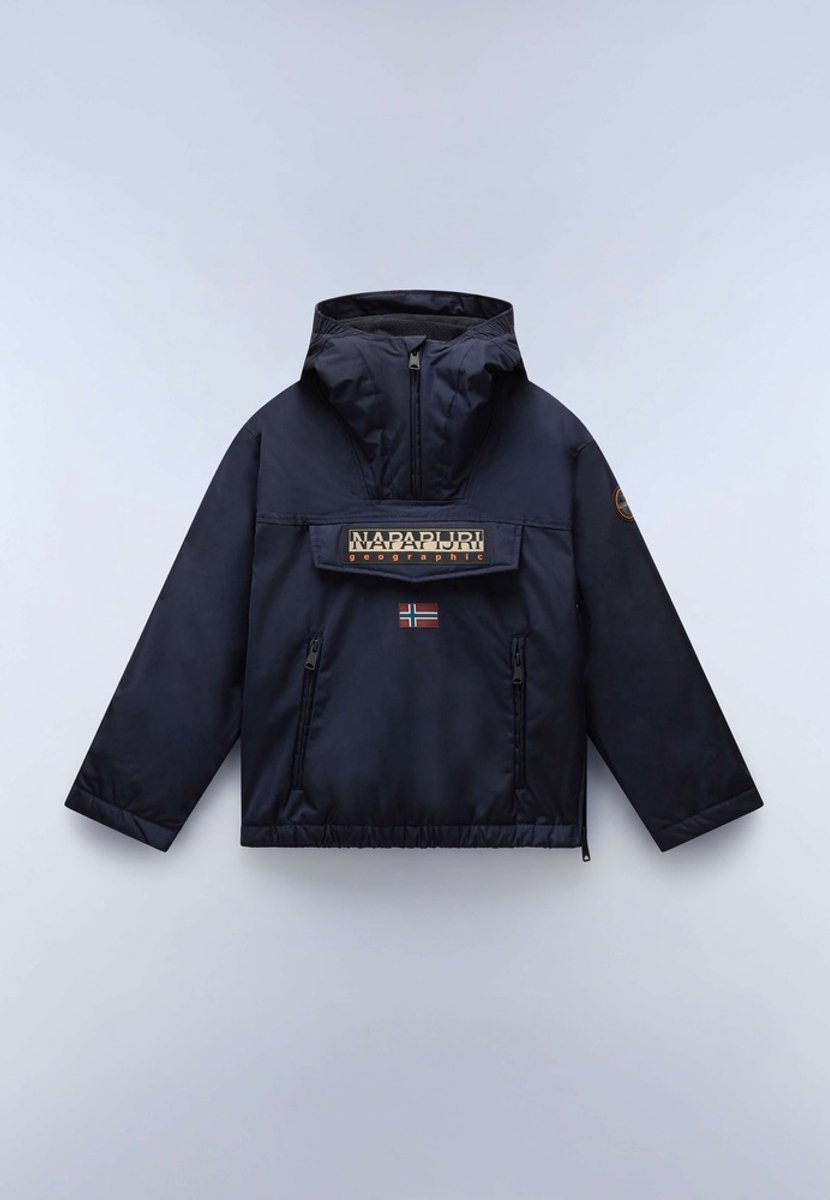 Napapijri Kinder Anorak K Rainforest Next P NP0A4IBC Marine-134-140 Blauw
