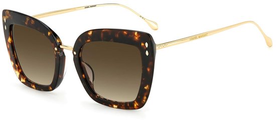 Isabel Marant IM 0083/G/S HAVANA GOLD 53/22/150 Vrouw Zonnebrillen van Merkloos — afbeelding 2