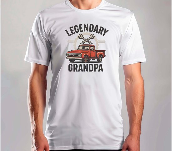 Legendary Grandpa - T Shirt - DadLife - BestDad - SuperDad - Funny - CoolDad - VaderLeven - BesteVader - SuperPapa - CoolePapa