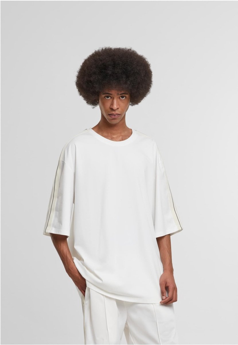 Urban Classics Tennis Core Heren T-shirt 3XL Gebroken Creme