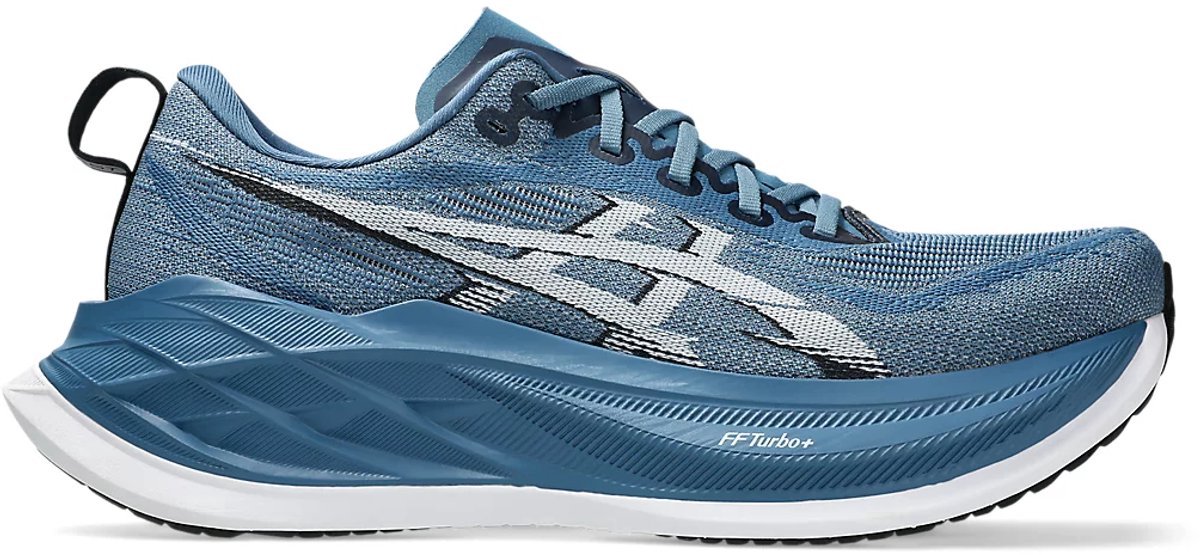 ASICS Superblast 2. Hardloopschoenen. Unisex – Winter Sea Wit