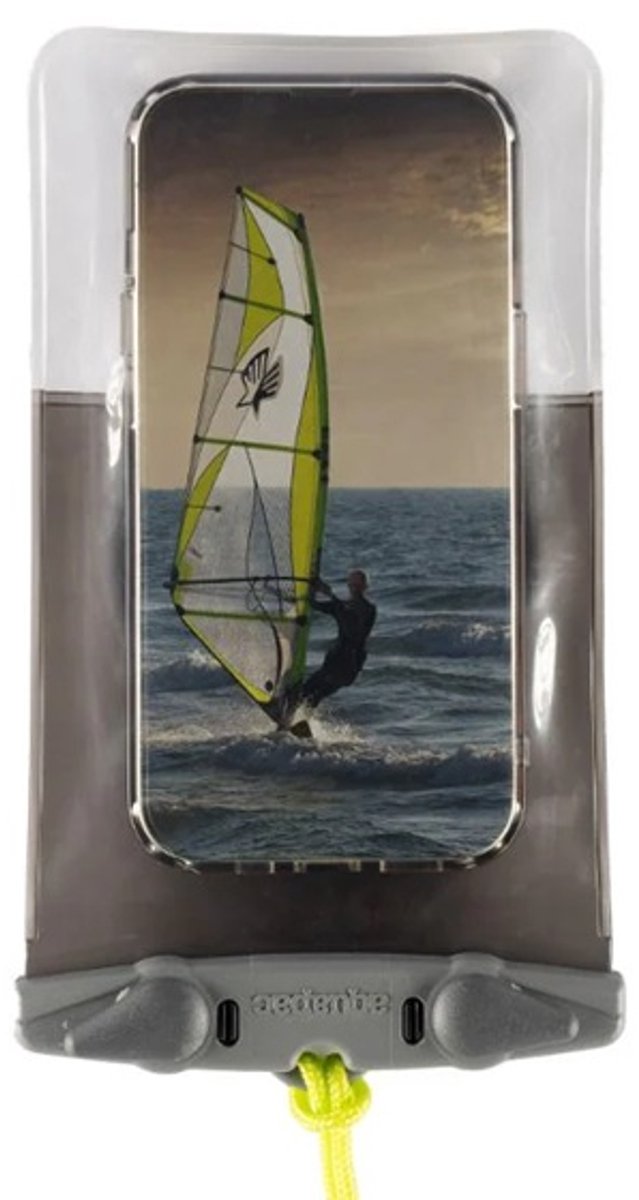 AquaPac AQ358 Waterdichte Smartphone tas Grijs