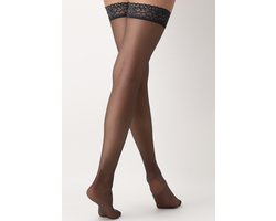 Oroblu Bas Chic Up 15 stay-up kous - Kleur Singapour (antractiet grijs) - Maat M