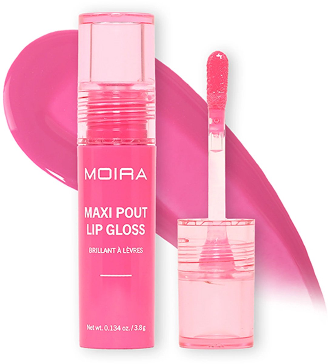 Moira Maxi Pout Lip Gloss Watermelon Whirl 04