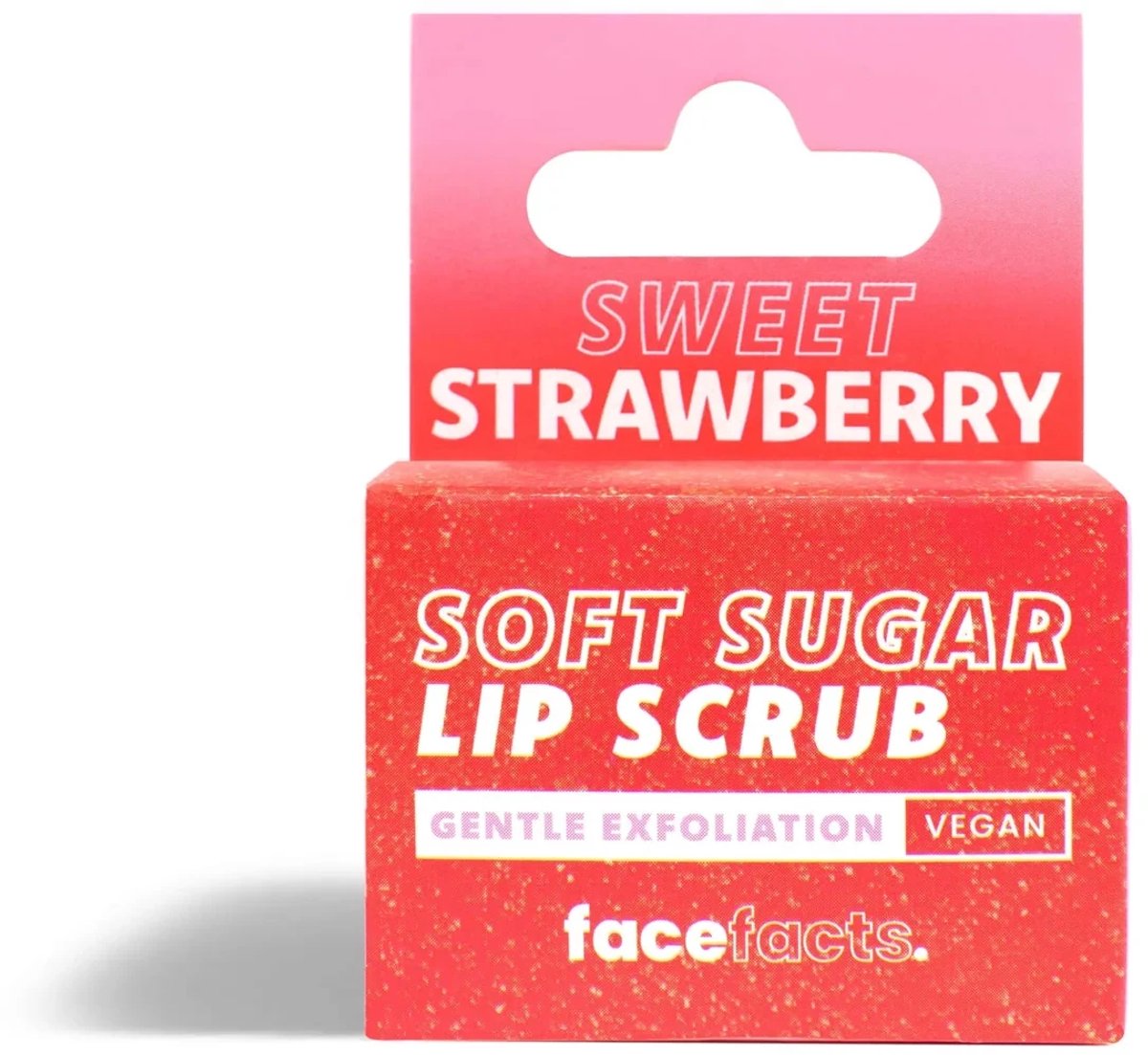 Face Facts | Sweet Strawberry Lip Scrub - 10gr - Vegan