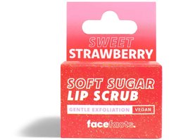 Face Facts | Sweet Strawberry Lip Scrub - 10gr - Vegan