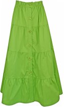 Verysimple - groene maxi rok - maat 38