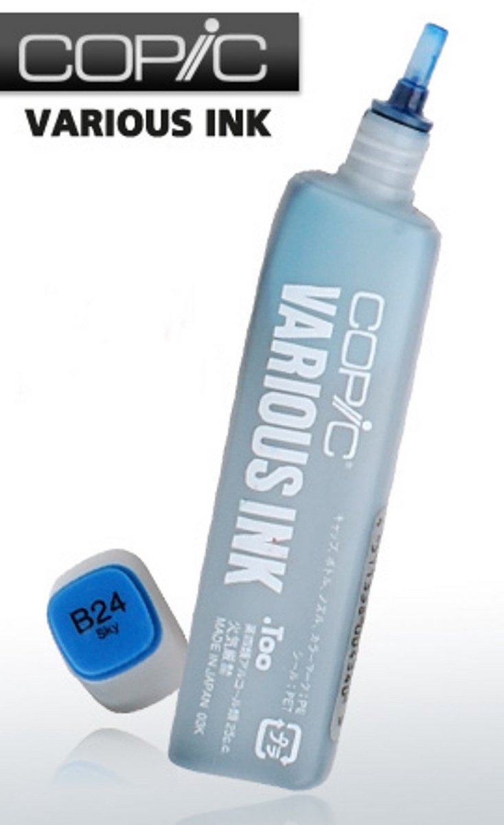 Copic- Various Ink - Navulinkt 25 ml - Raw Silk E53